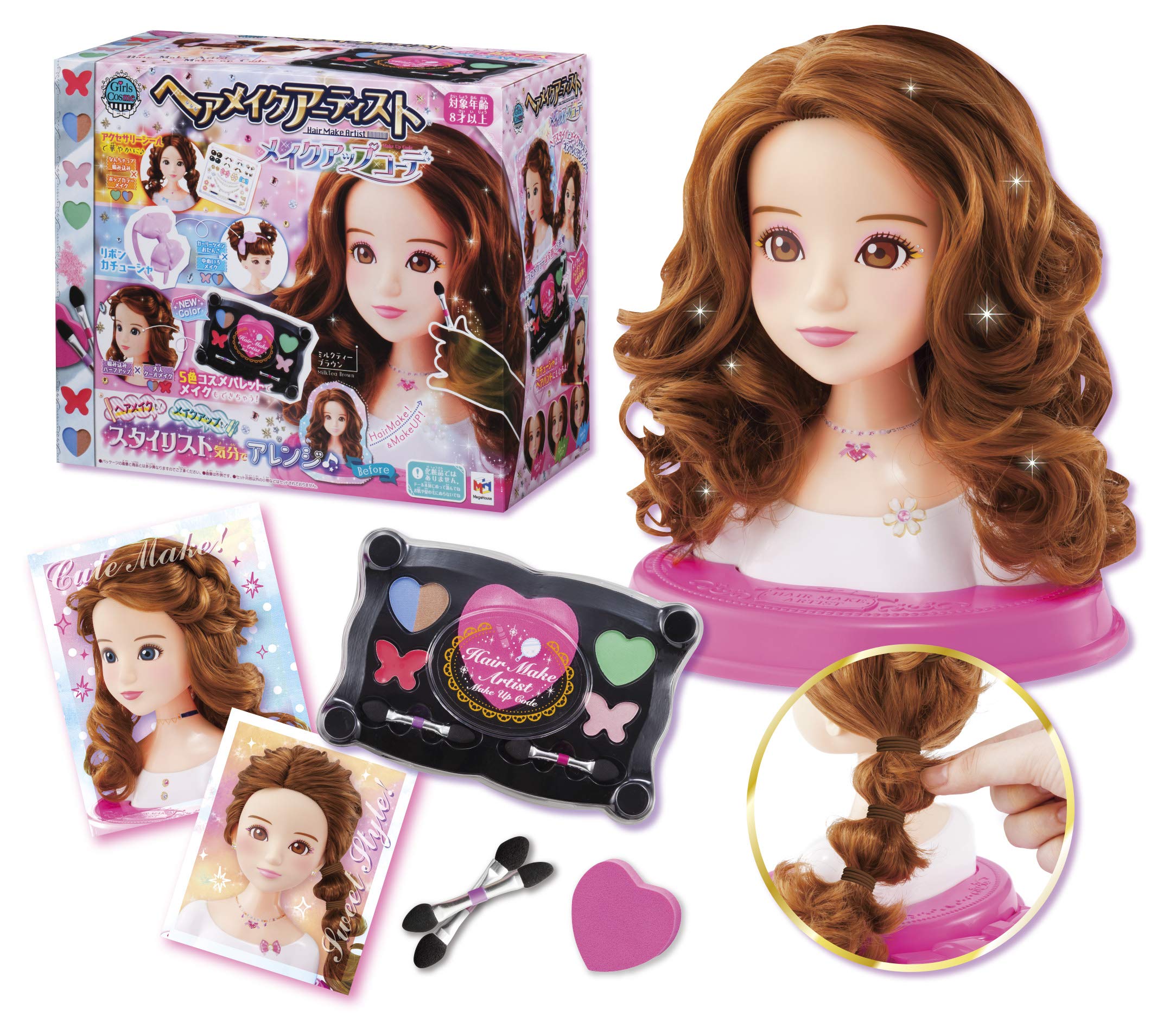 Координация макияжа визажиста розовый